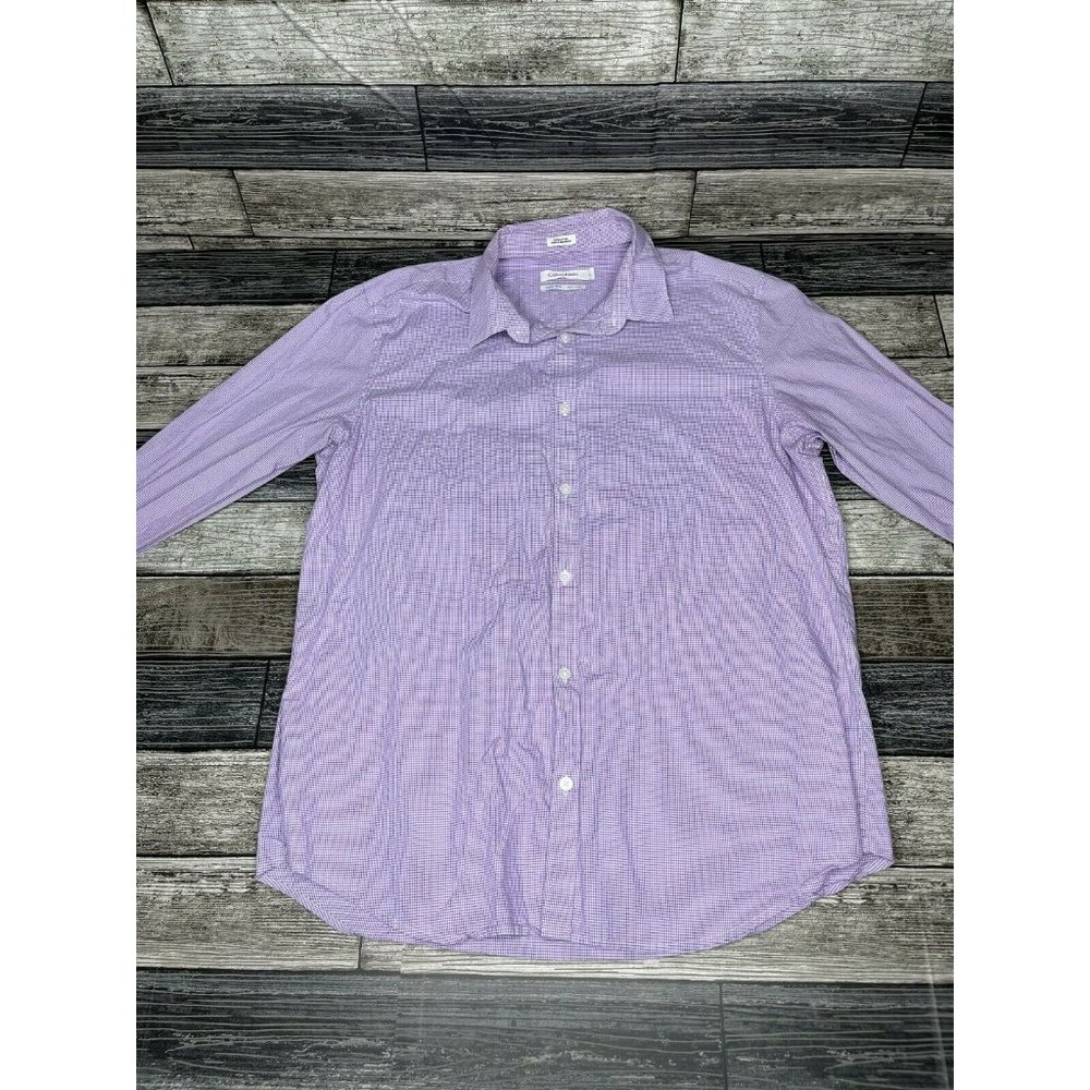 Calvin Klein Mens Size L Long Sleeve Button Down